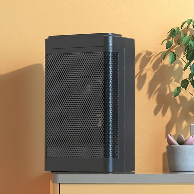 سخان مساحة 1500 وات، YND-1200D سخان كهربائي صغير محمول 15-50 ㎡   سخان سيراميك، سخان غرفة داخلي بمؤقت 0-12 ساعة