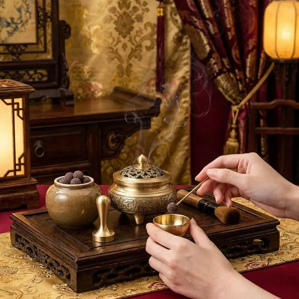 Relaxation Tool Portable Mini Singing Bowl Metal Sound with Striker Sound Bowl Handmade Copper Meditation Bowl Home Decoration