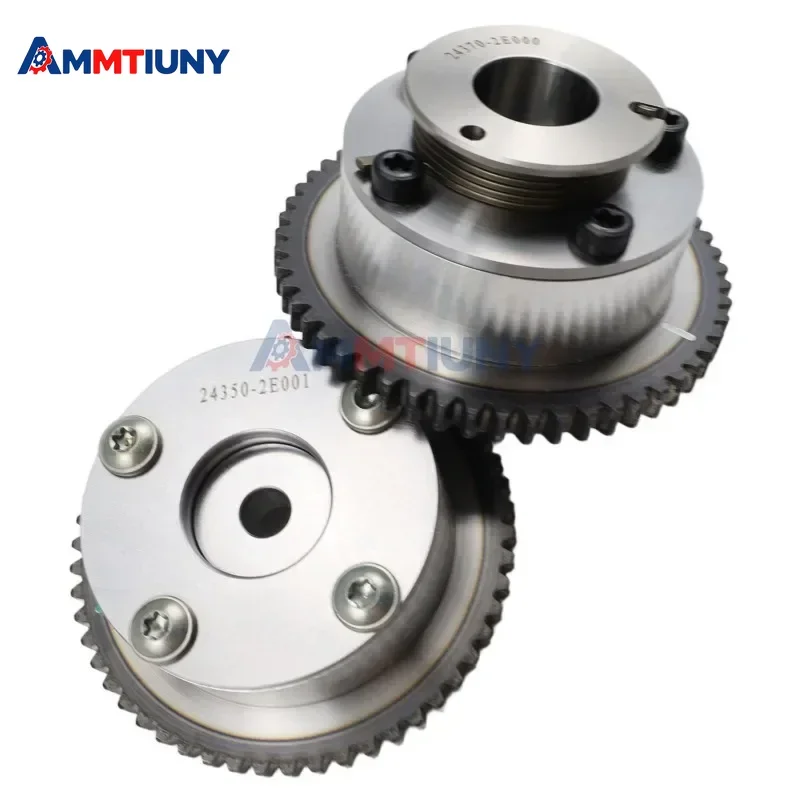 

Комплект из 2 шестерен ГРМ (впуск/выпуск) VVT 24350-2E001, 24370-2E000 для Hyundai Elantra, Kia Forte Koup 1.8L L4 2014-2016