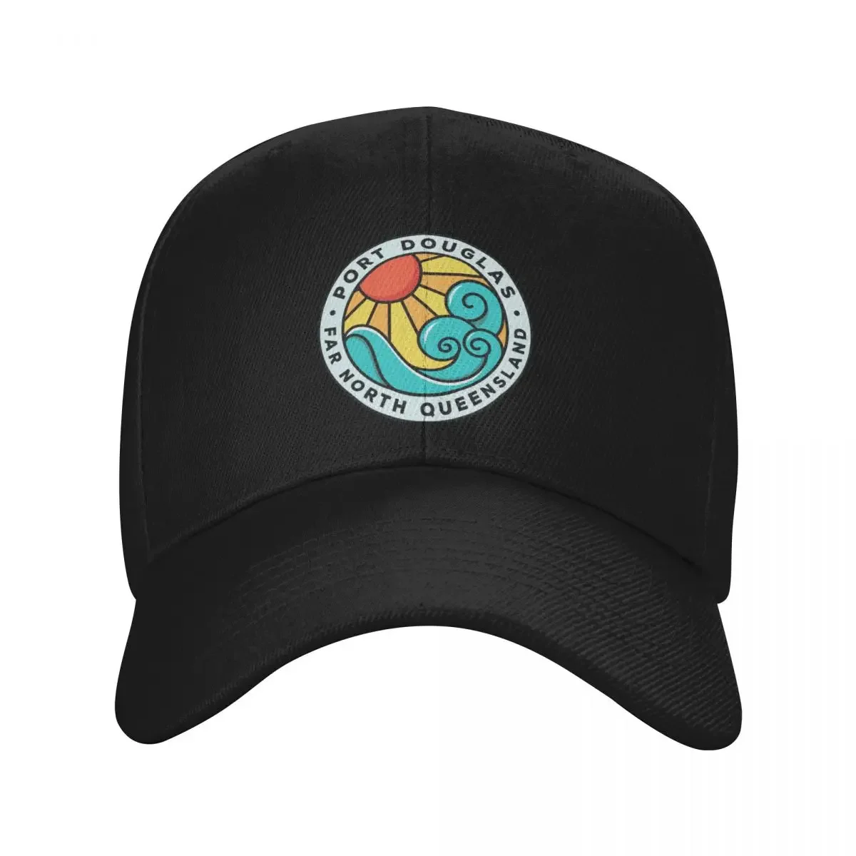 Port Douglas, Queensland Baseball Cap Fashion Beach foam party Hat Women's Golf Wear Men's