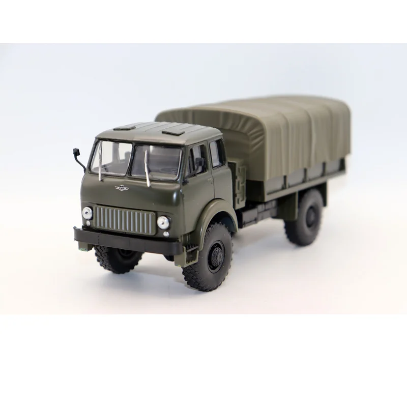 

Литой под давлением масштаб 1:43, Макс. Грузовик MAZ 505 1962 года, винтажный транспортер, модель автомобиля из сплава, Коллекционная игрушка, подарок, сувенир, украшение для дисплея