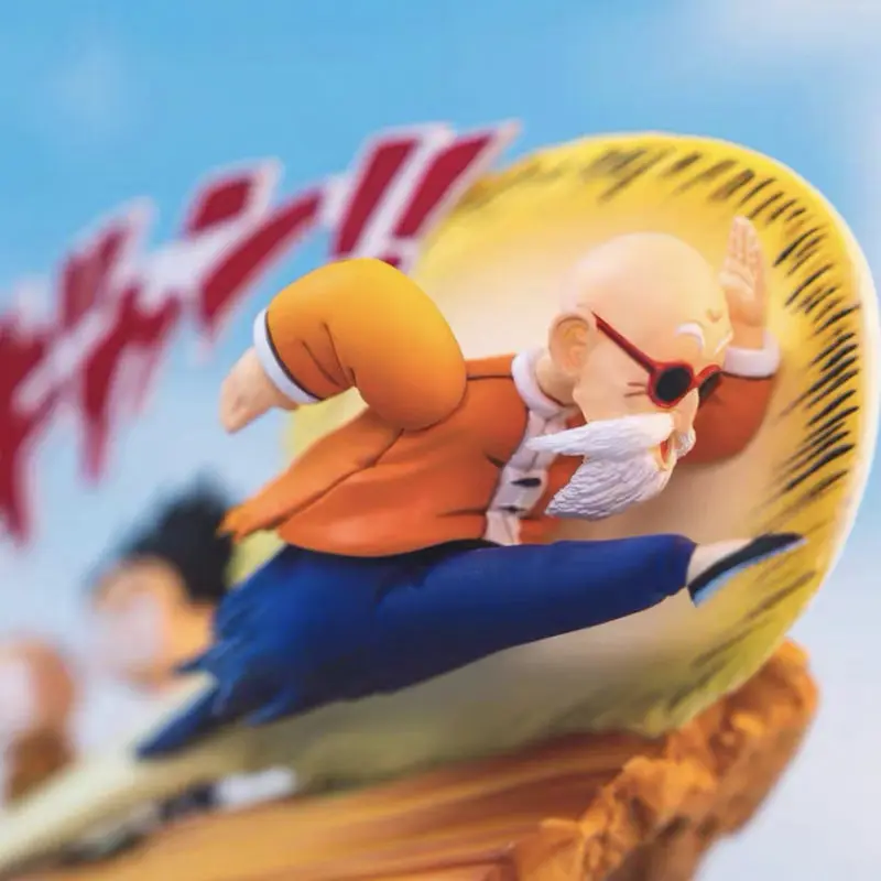 DRAGON BALL Figurka Anime Gallop Master Roshi Figurki akcji Kame Sennin Statuetka Model Lalka Zbieraj Dekoracja biurka Zabawki Prezenty urodzinowe