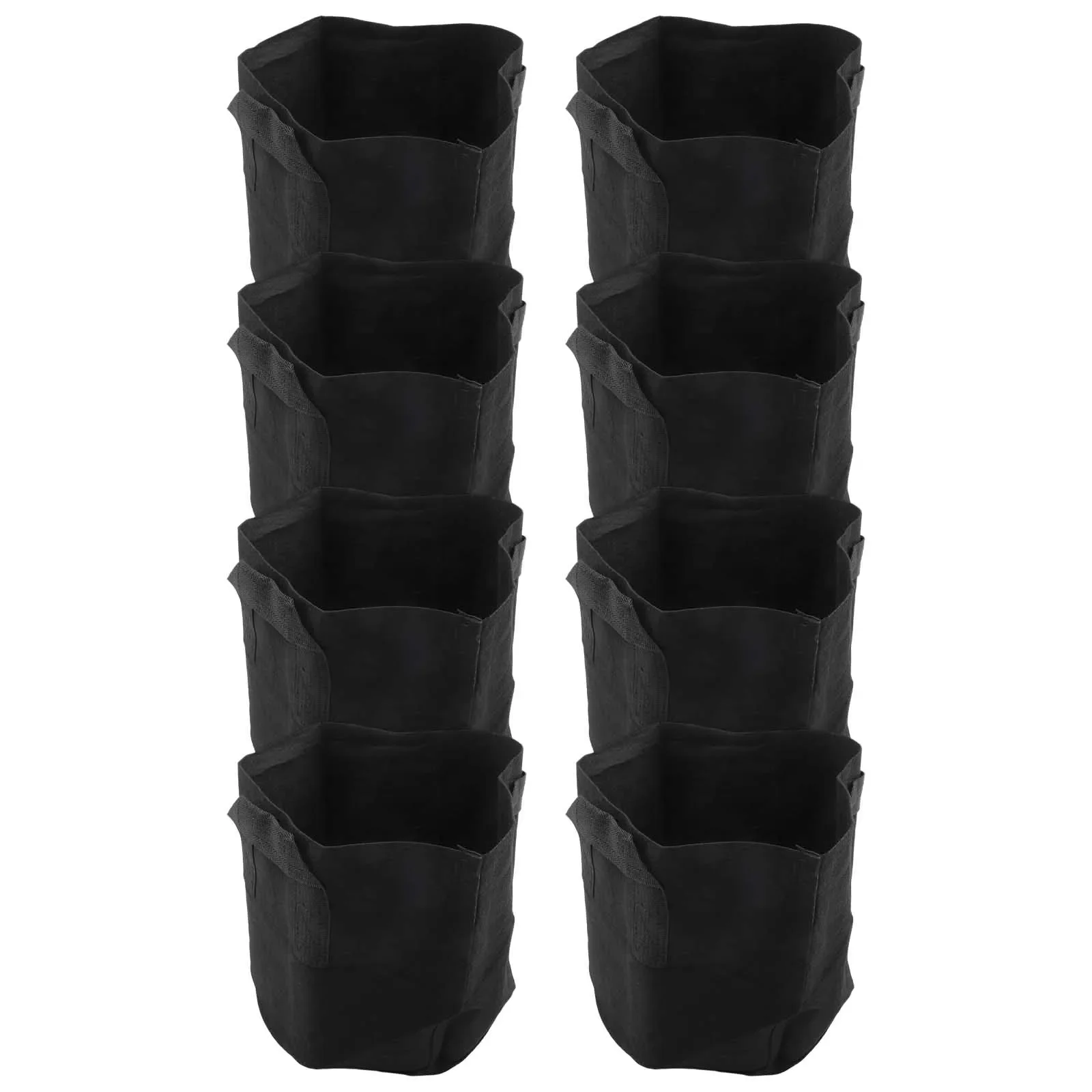 Reusable Gardening Tool Felt Flower Pot 7.9*7.9inch Breathable Felt Flower Pot Breathable Pot Soil Moisture Retention