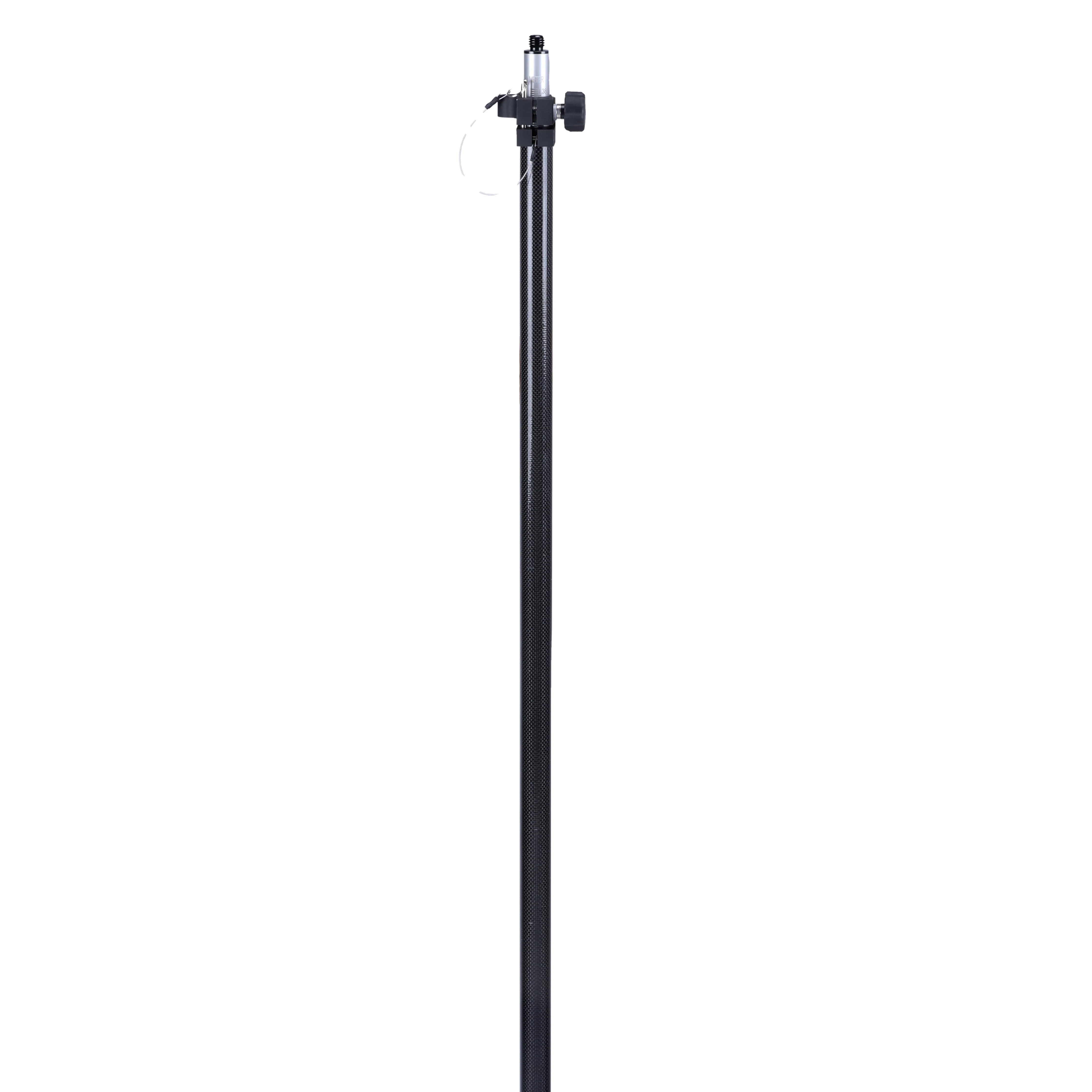 Carbon Fiber Pole 2.5M Universal Telescopic Carbon Fiber Poles For Land Surveying GNSS