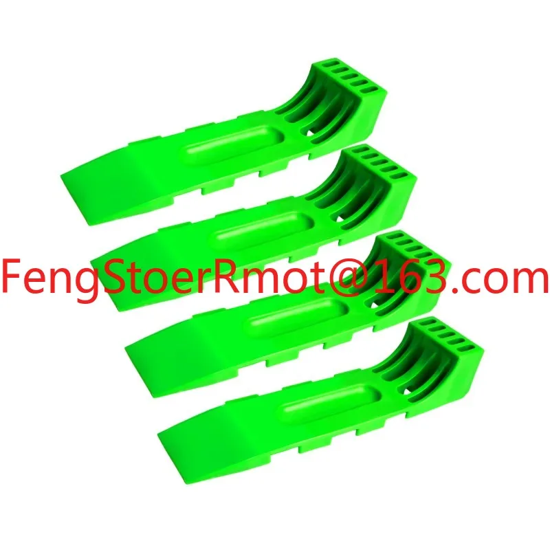 Tire skateboard anti roll bracket ramp ensures safe operation for saboteurs