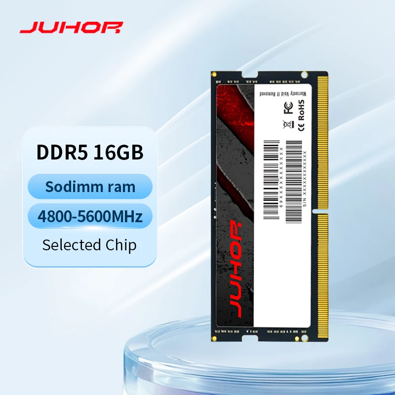 

Оперативная память для ноутбука JUHOR DDR5 16 ГБ 4800 МГц 5600 МГц Оперативная память для ноутбука