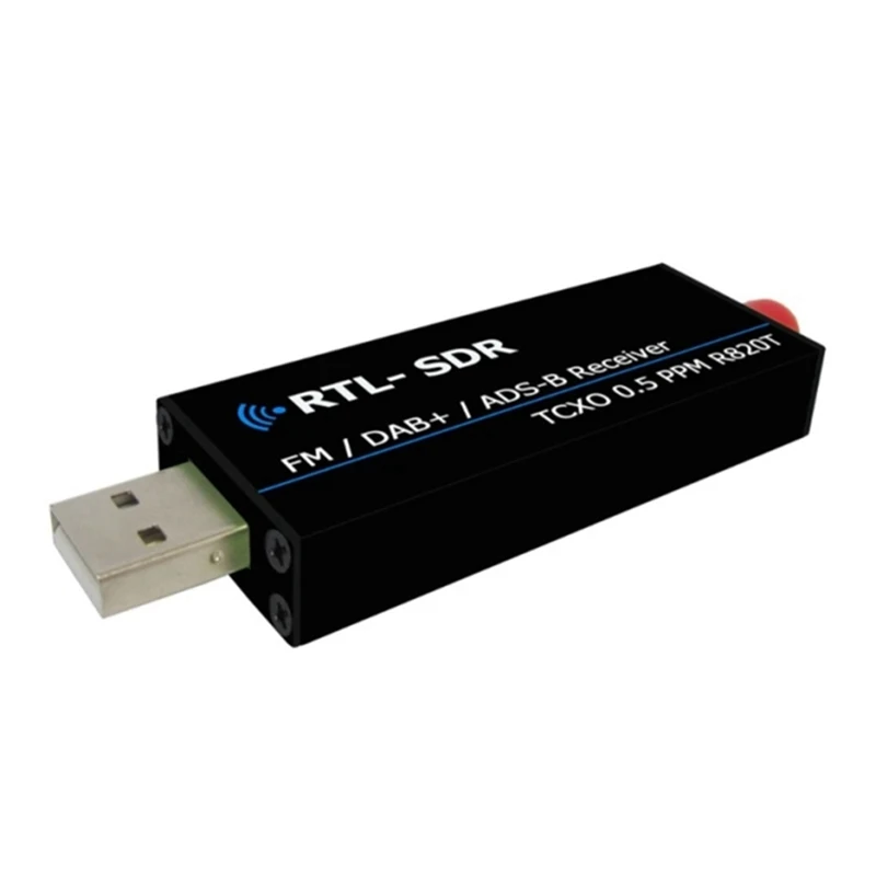 نطاقات تردد واسعة جهاز استقبال SDR رقمي واجهات USB 100 كيلو هرتز - 1.7 جيجا هرتز جهاز استقبال راديو كامل النطاقات سهل الاستخدام