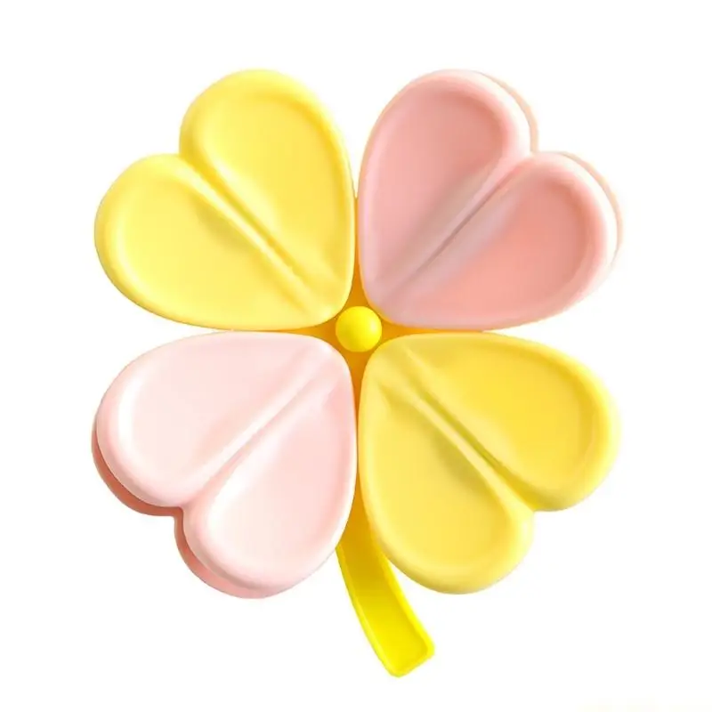 QX2E Clovers Refrigerator Magnets Fridge Magnets for Locker Whiteboard Decorative Magnets Bag Sealing Clip Housewarmings Gift