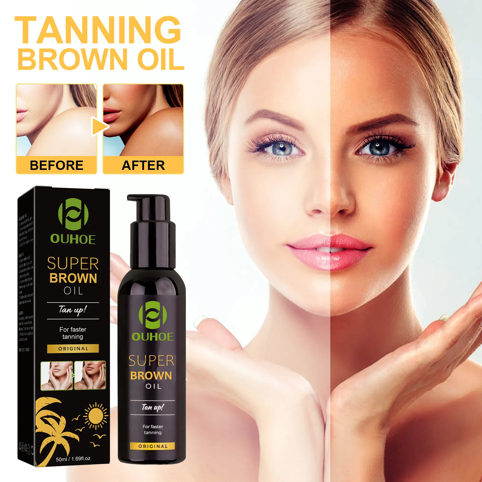 

Tanning Oil Outdoor Sunbathing To Create Summer Tan Skin Enjoy The Sun and Boost Your Tan with Our Beach Sexy Tanning Oil