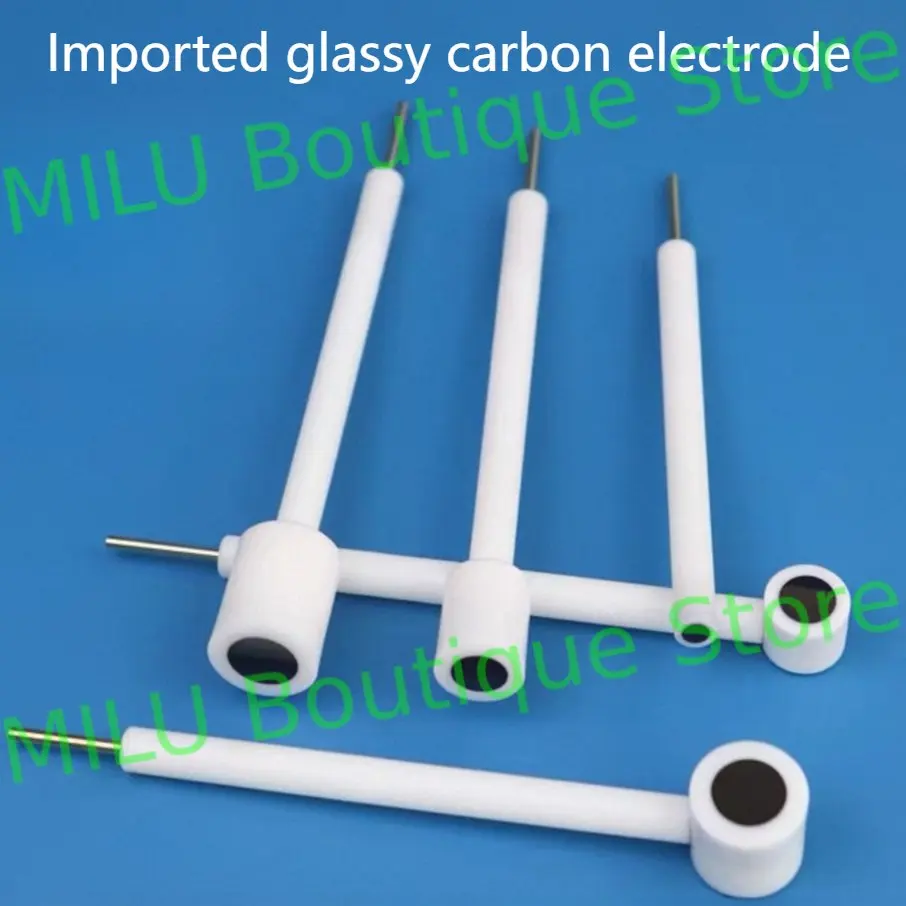 High quality L-type glassy carbon electrode 3mm/4mm/5mm imported glassy carbon electrode electrochemical working electrode