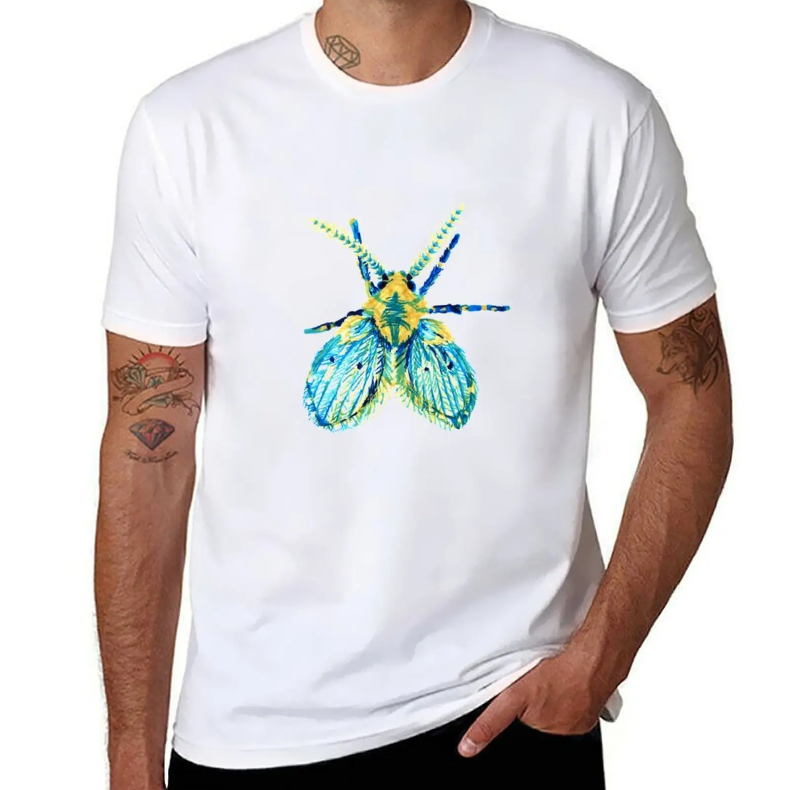 

Drain Fly T-Shirt man t shirt heavy cotton t shirt man plain T-Shirt