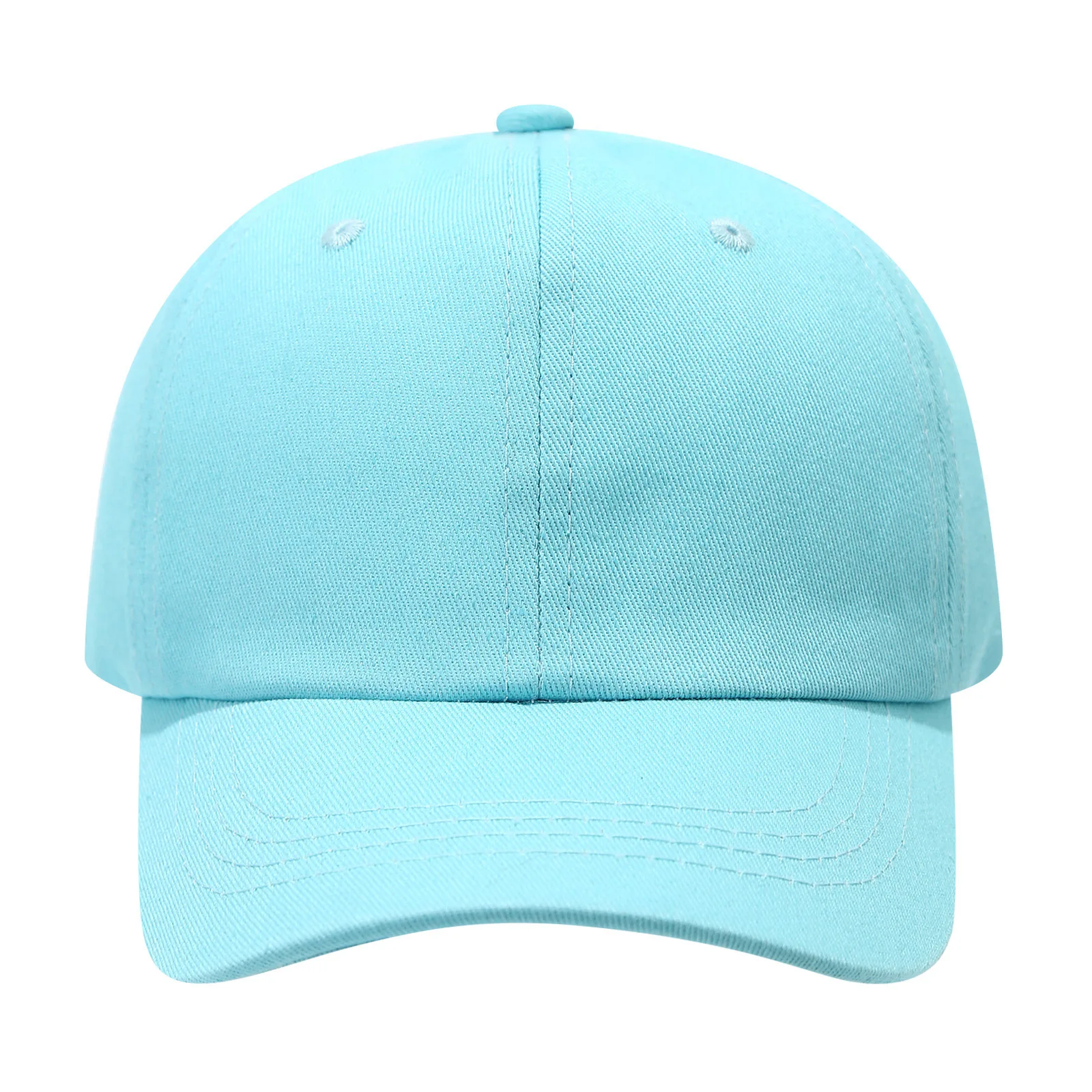 Customized Printed Logo Children's Pure Cotton Soft Top Baseball Hats Outdoor Sports Sun Protection And Shading Duck Tongue Caps view 4