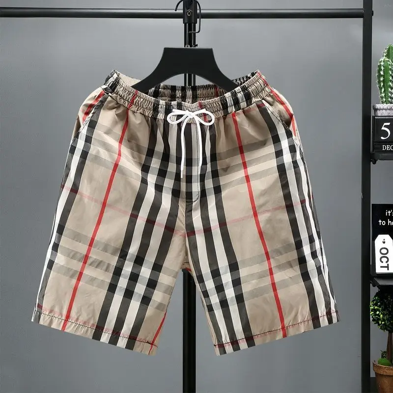 شورت رجالي سريع الجفاف، سروال متوسط مطبوع عصري، شورت روحي للرجال صيفي فضفاض للياقة البدنية بخمس نقاط