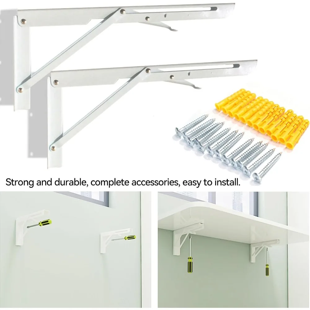 Mounted Folding Table, Fold Down Table Mounted,Mounted Folding Table for Laundry Room, Floating Table for