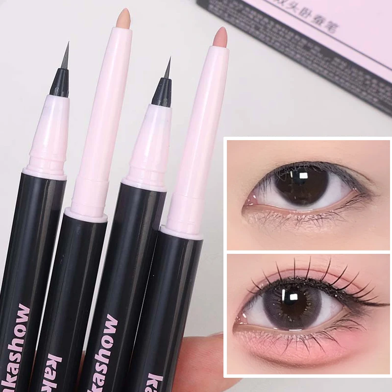 Verhelderende Liggende Zijderups Oogschaduwpen Gladde Langdurige Waterdichte Matte Roze Glanzend Ooglid Schaduw Pen Potlood Koreaanse Make-Up