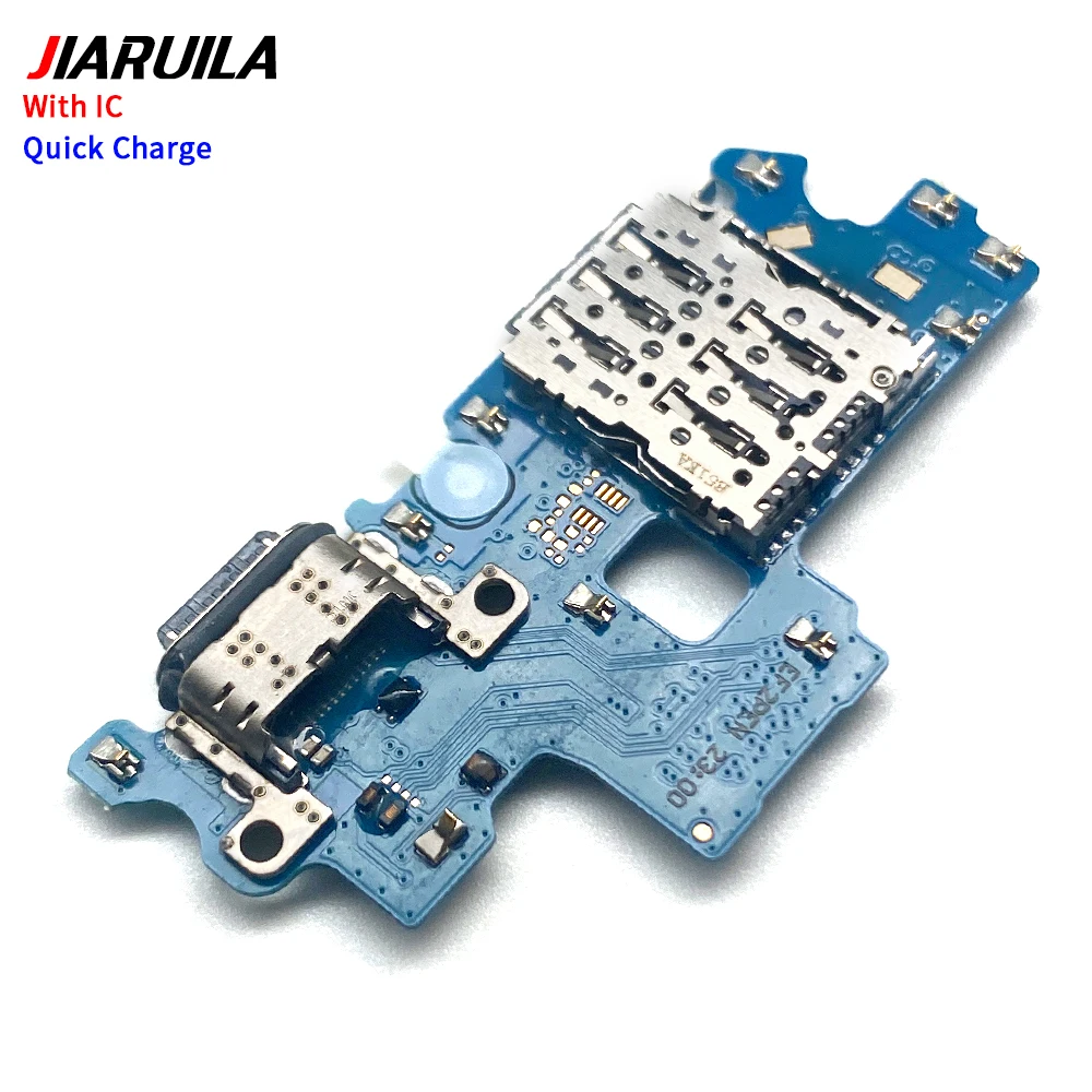 USB شحن ميناء شاحن حوض موصل مجلس الكابلات المرنة مع ميكروفون لسامسونج A04 4G A17 5G A26 A56 5G