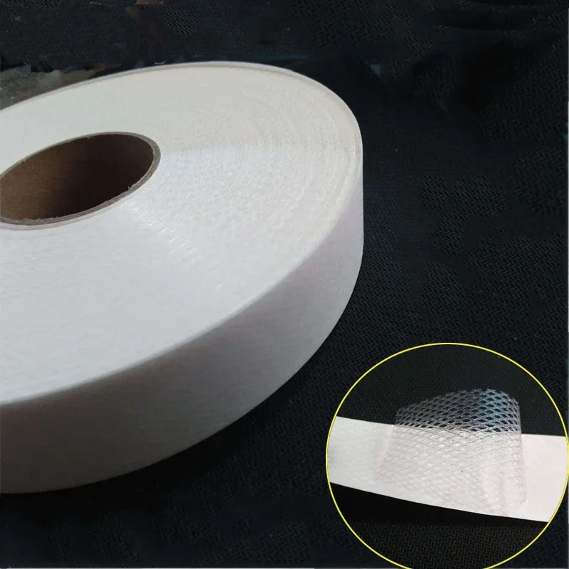 100M/10M Double Side Tape Fabric DIY Sewing Clothes Mesh Interlining Lining Adhesive Interlining Garment Quilting Accessories