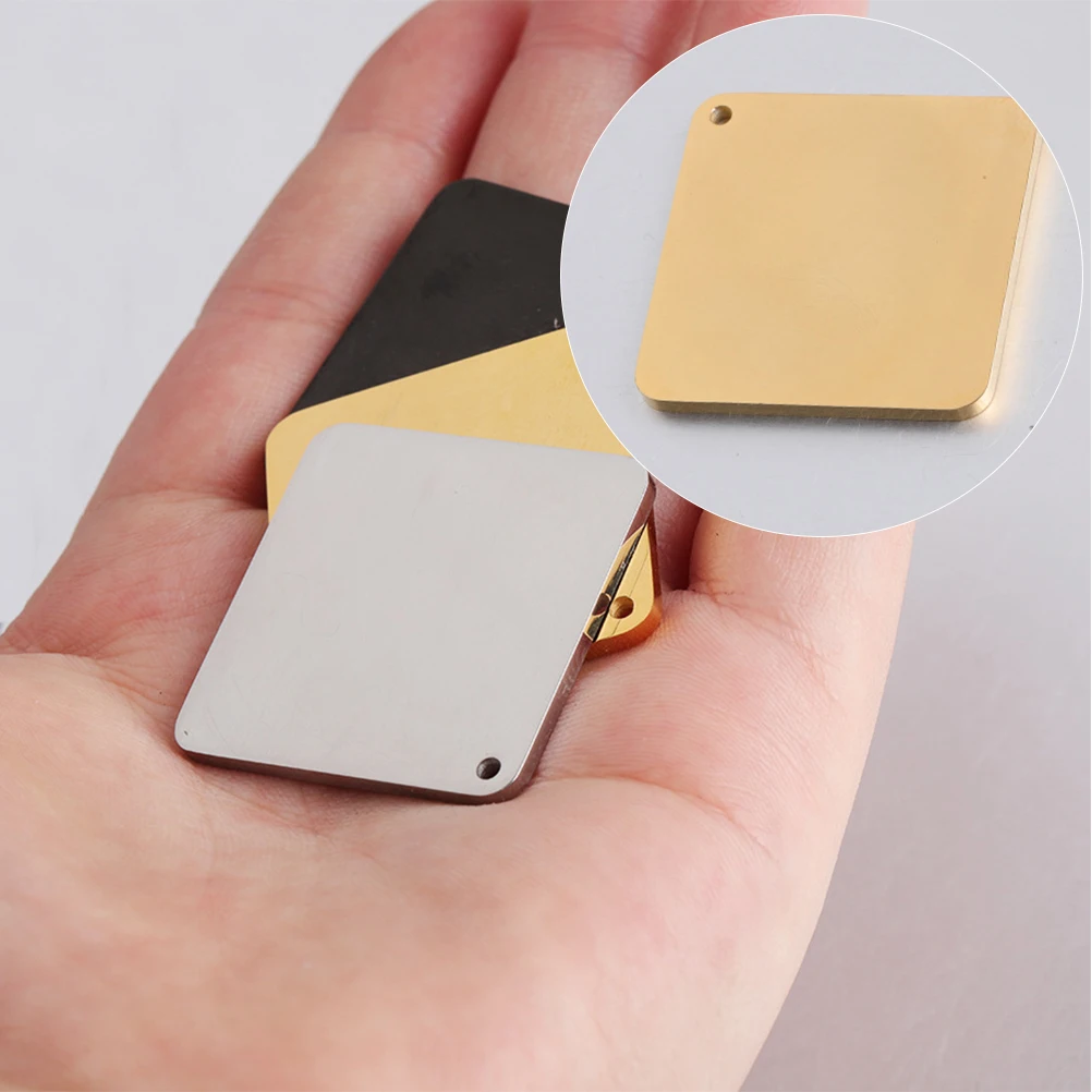 

Stainless Steel Square Stainless Steel Tag Pendant Charms Pendants for Jewelry Making Durable Accessories Necklace Pendant