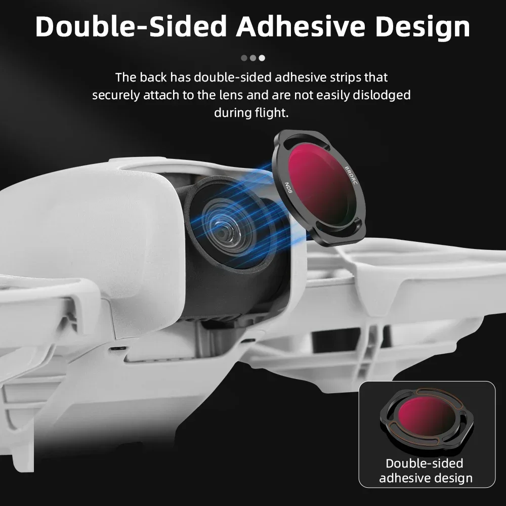 BRDRC Objektivfilter-Kit für DJI NEO Drone UV CPL ND8/16/32/64 HD optischer Glaslinsenschutz für DJI NEO Fotografie-Zubehör