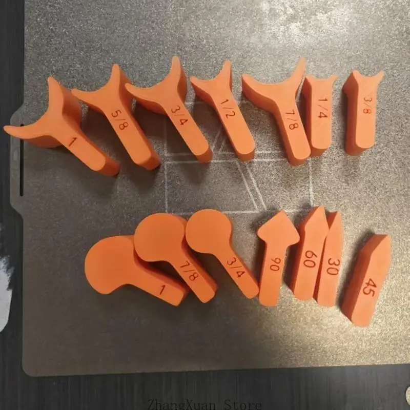 Schleifpapierhalterblock-Set, 14-teilig, sortierter Handwinkel-Schleifgriff für Detailbearbeitung, Konturenarbeiten – Detail 5
