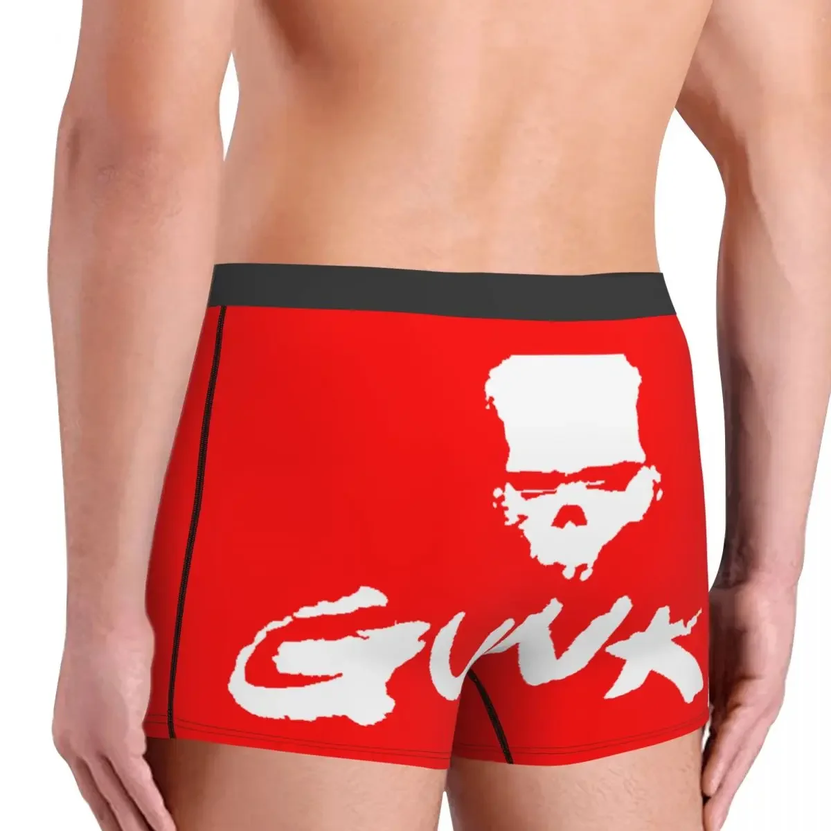 Novità maschile canna da pesca Gunkis intimo pesce Boxer slip pantaloncini morbidi mutandine mutande