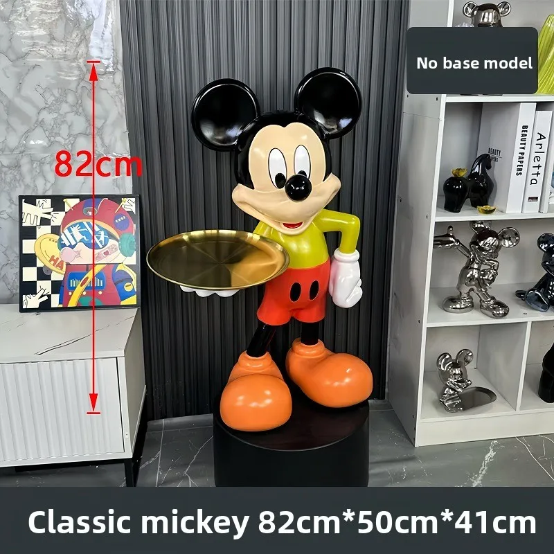 

[VIP] 82 см поднос с Микки Маусом и Минни (кроме основанием), орнамент, фигурка, креативная коллекция игрушек, модель, украшение для гостиной