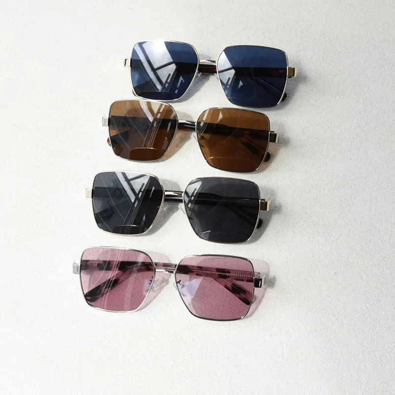 mimiyou Polarized Square Sunglasses Men Acetate Upscale Punk Sunglasses Women Fashion Glasses Brand UV400 Eyeglasses Shades image 3