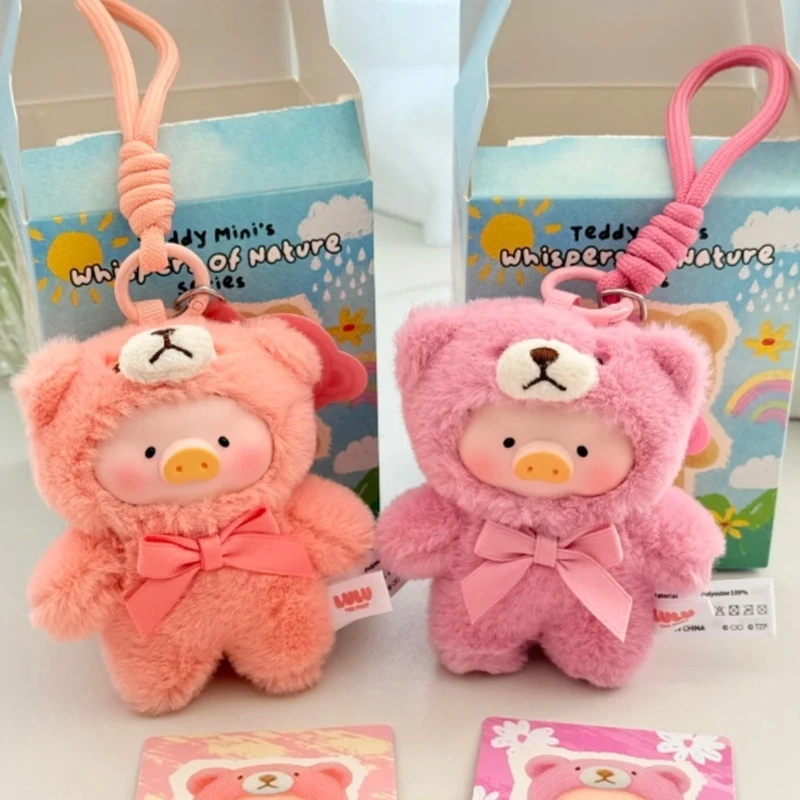 

Authentic Lulu Pig Teddy Mini Whispers Of Nature Series Blind Box Vinyl Face Plush Keychain Mystery Box Girls Customized Gift