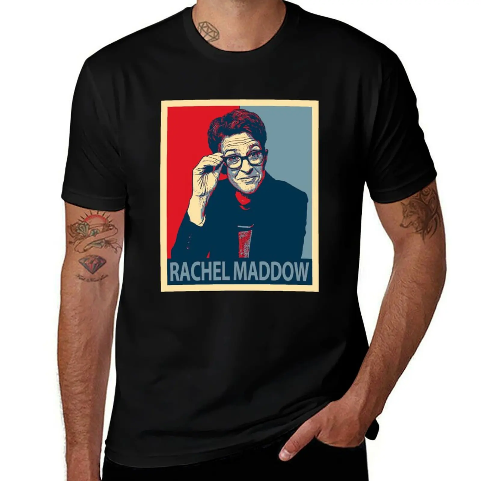 

Rachel Maddow T-Shirt cotton tshirt 100% t shirt man luxury t shirts designer T-shirt