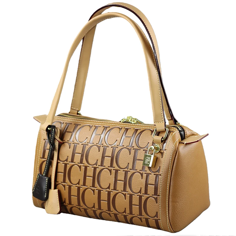 حقيبة يد نسائية جديدة بتصميم حرف CH للخريف والشتاء يجب اقتناؤها للمهرجانات وحقائب اليد العصرية للنساء #1