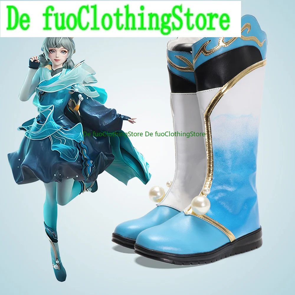 

DeFuoClothing Cosplay Shoes and Honor of Kings Shanhai Bibo Xingyao Customized Height Increasing High Heels for Cosplay Shoes