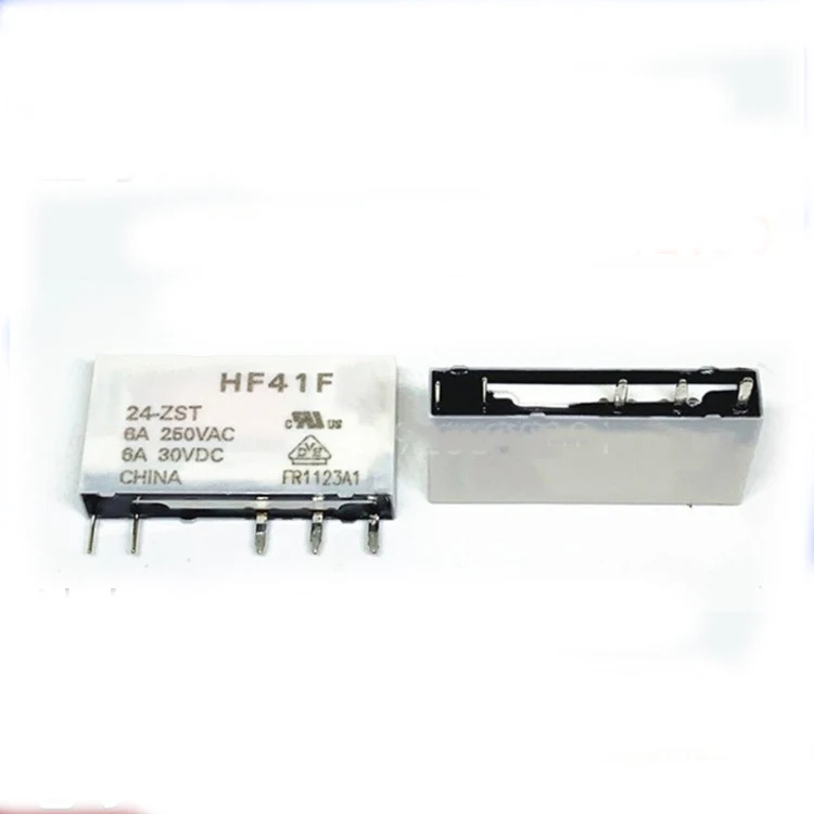 

NEW relay HF41F-24-ZST HF41F24ZST HF41F 24ZST HF41F-24ZST HF41F 24-ZST DIP5 10PCS/LOT