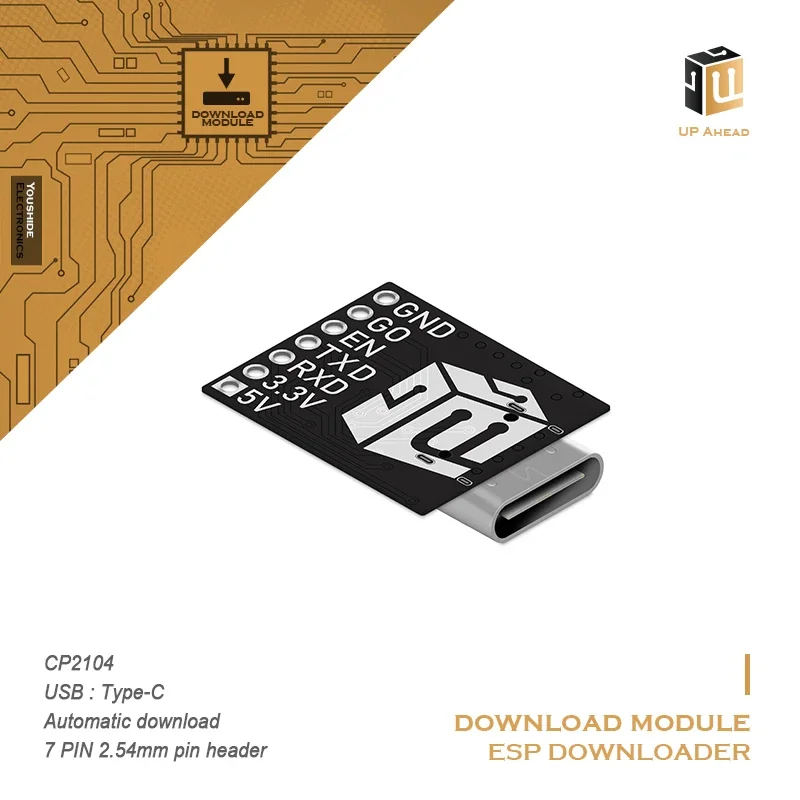 

Модуль загрузчика ESP32 De Ingebouwde Automatische Downloaden Circuit Kan Automatisch Compleet De Download