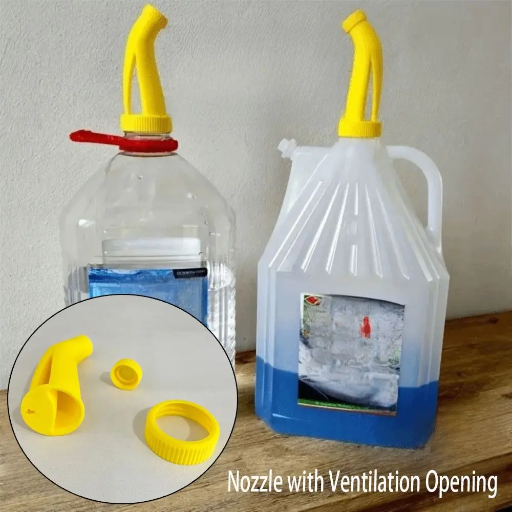 

Plastic Engine Oil Can Spout Prevention Dripping Easy Pouring Engine Oil Can Nozzle Prevention Overflow Multifunction Nozzle