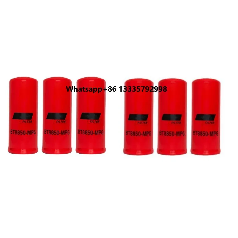 

In Stock Set of 6 BT8850-MPG Hydraulic Filter 1G-8878 BT8851-MPG HF6553 P164378 P164384 BT8862 51495 51494 6598903 666881
