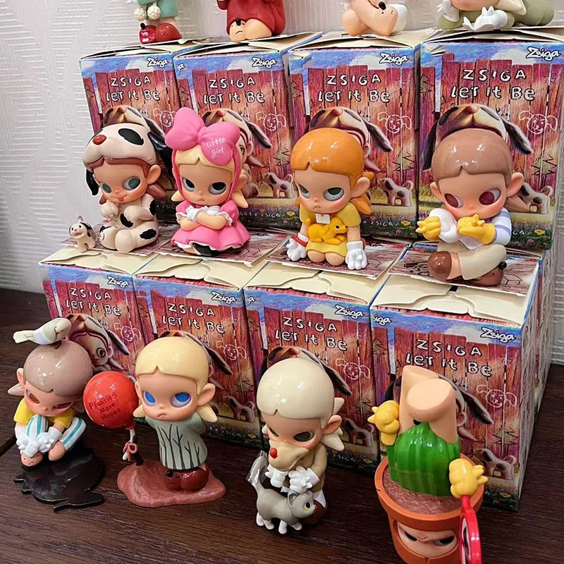 

Zsiga Let It Be Series 100% Original Blind Box Toys Guess Bag Mystery Box Mistery Caixa Action Figure Surpresa Model Birthday