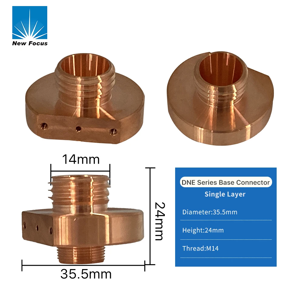 New Focus JD058 OEM DNE Nozzle Base for La ser Cutting Machine