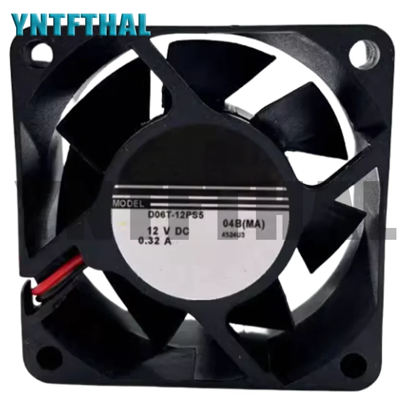 NEW D06T-12PS5 03A DC12V 0.32A Two Lines Cooling Fan