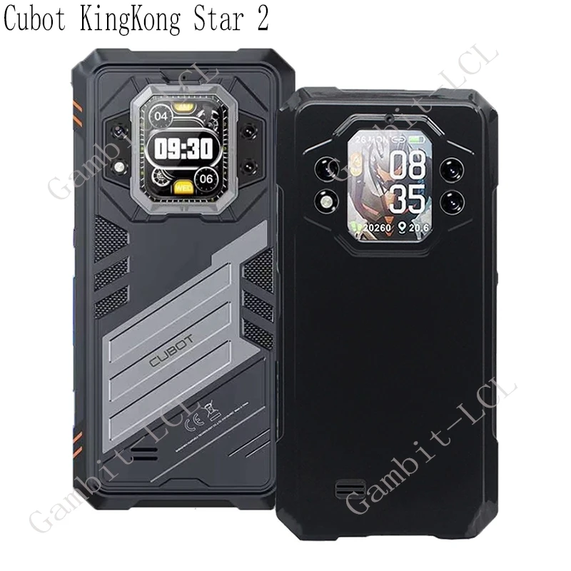 Etui zapobiegające upadkom dla Cubot KingKong Star 2 King Kong Star2 miękki silikon TPU oryginalna, odporna na wstrząsy tylna obudowa na KingKongStar2