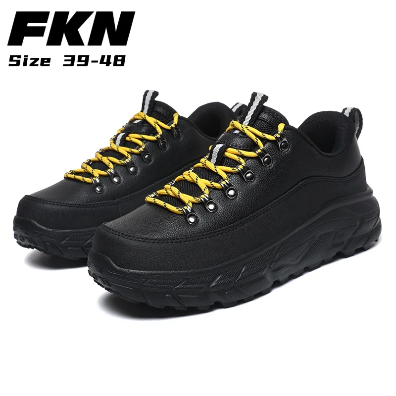 

Новая мужская повседневная спортивная обувь на дышащей платформе, увеличивающая мужскую обувь, модная нескользящая мужская походная обувь больших размеров 48, размер 48.