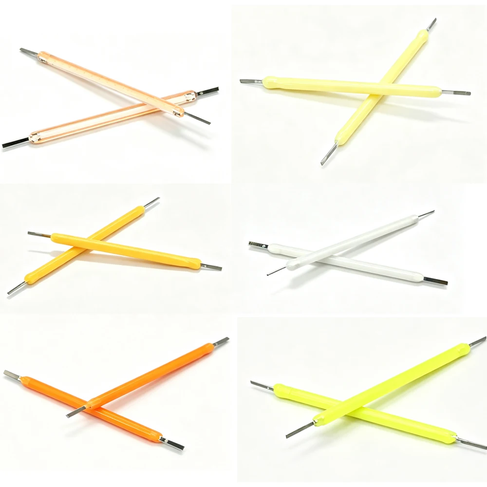 LED Filament DC3V 18.5mm 26mm 38mm 54mm 68mm COB Ceramic Hard LED Filament Edison Bulb Diode Incandescent Light Decor Lighting