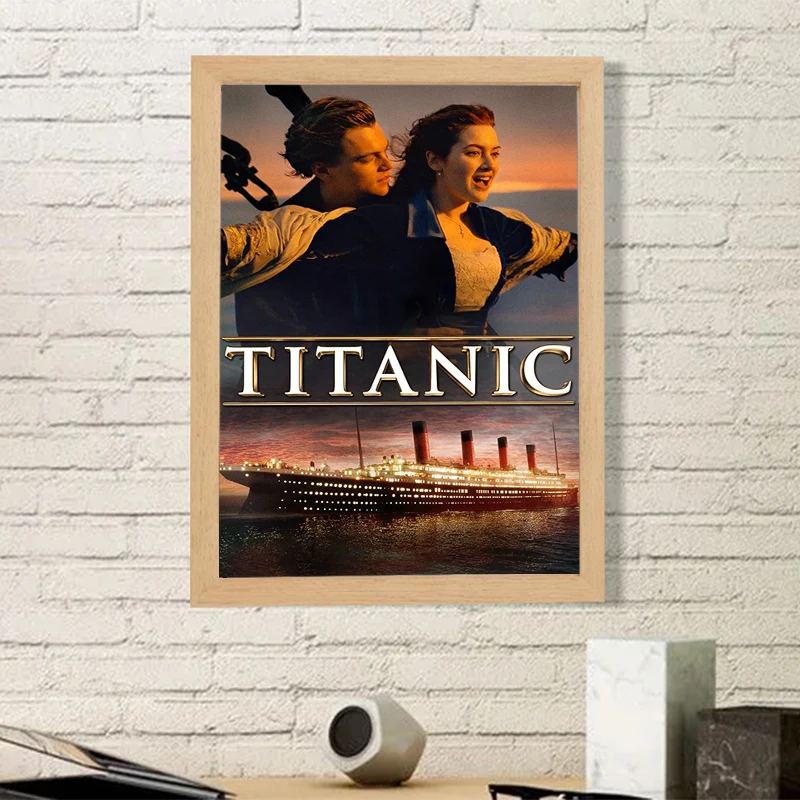 Classic Movie Posters for Wall Art Titanic Retro Home Decore With Free Shipping Poster Decorative Paintings Canvas Room Decor