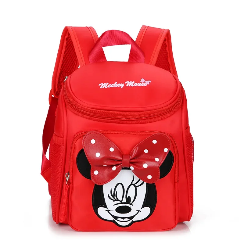 Disney Children\'s Backpack Cute mickey mouse Minnie Baby Kindergarten Bag 1-3 Years Boys and Girls Spiderman Superman gifts