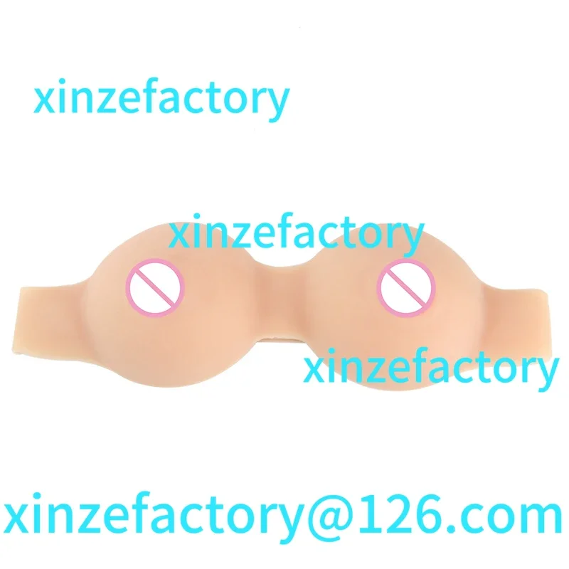 Customizable  invisible Skinless Silicone Breast Forms For Small Chest Woman Soft Touch