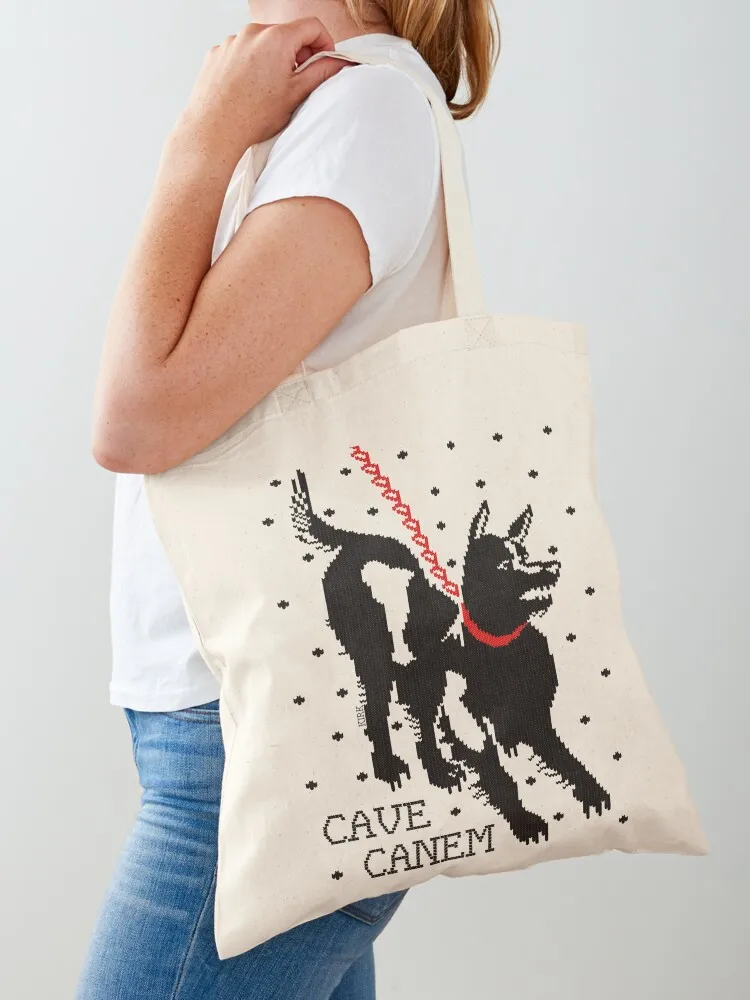 Ancient Knits - Roman Tote Bag shopper bag women canvas foldable reusable bag canvas shopping