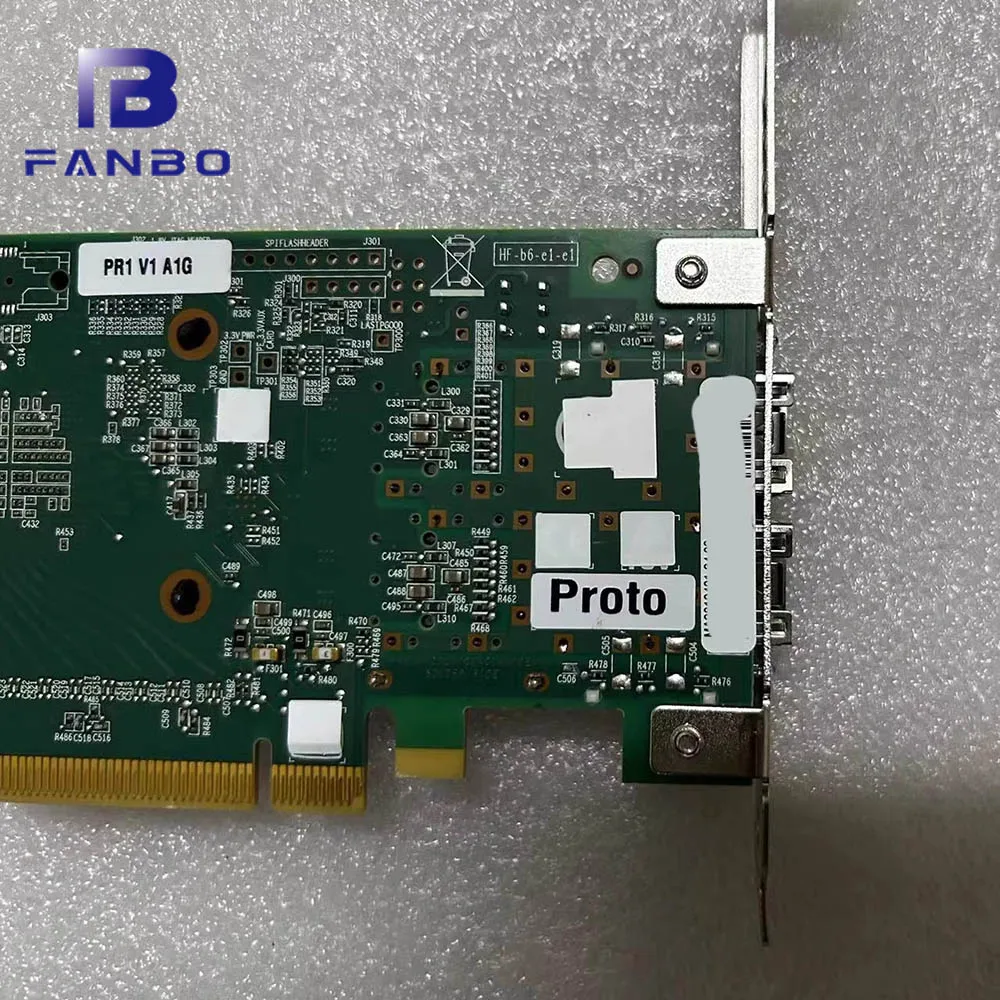 R2E09A SN1610Q 32 جيجا بايت 2 منفذ محول الحافلة المضيفة قناة الألياف