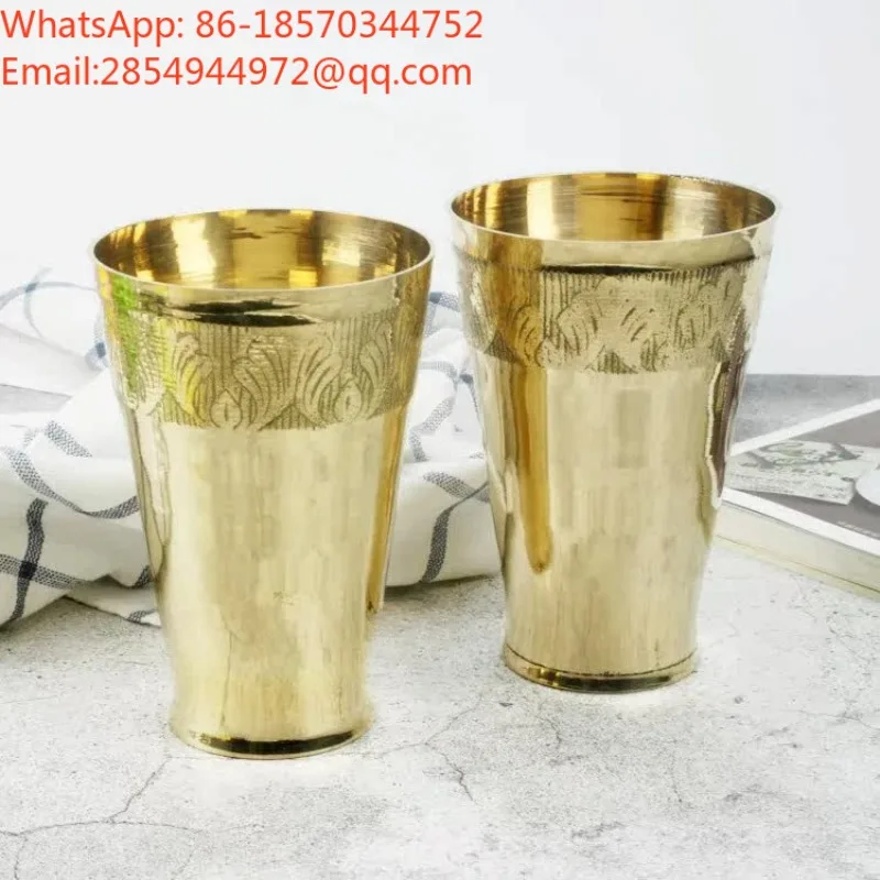 Water Cup, Tea Cup, Hand-carved Copper Craft Products, Gifts