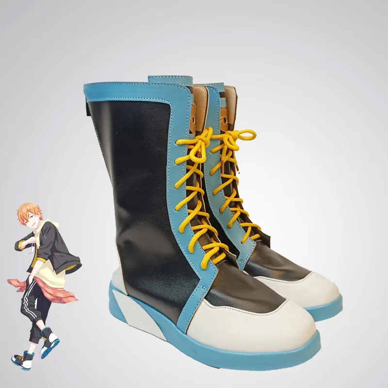 Game Shinonome Akito Cosplay Schoenen Project Sekai Kleurrijke Stage Feat BAD SQUAD Akt Halloween Kerstfeest Cosplay voor Man