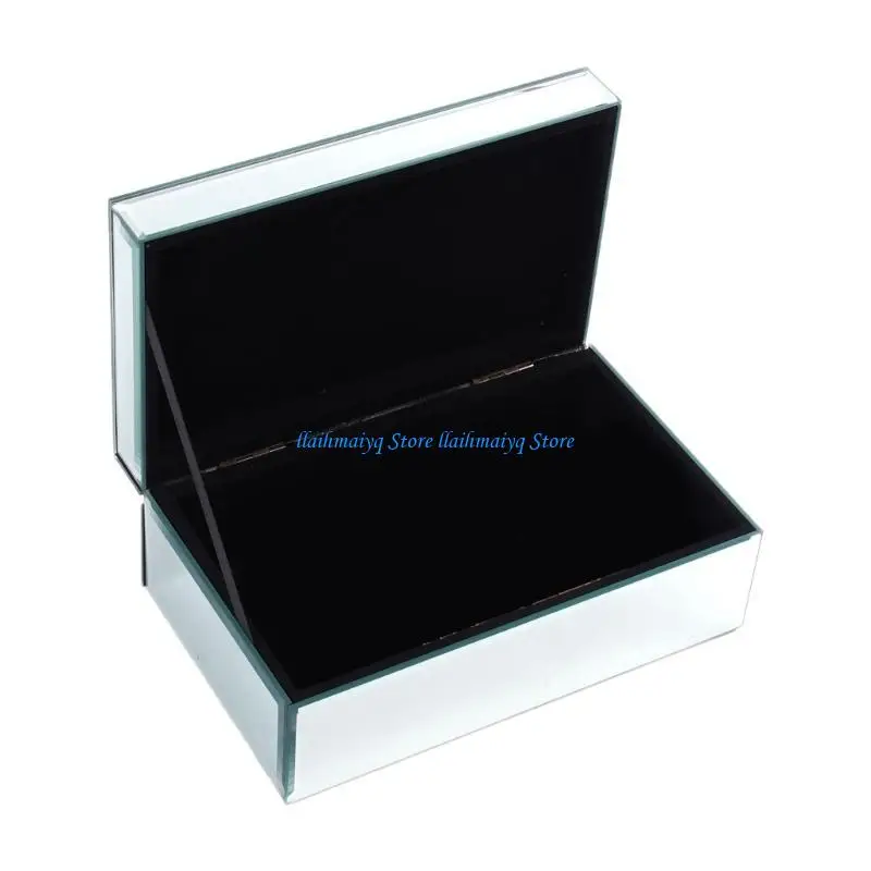 573B Jewelry Holder Travel Earring Display Case Rings Storage Box Necklace Organizers Travel Bracelet Case Jewelry Organizers