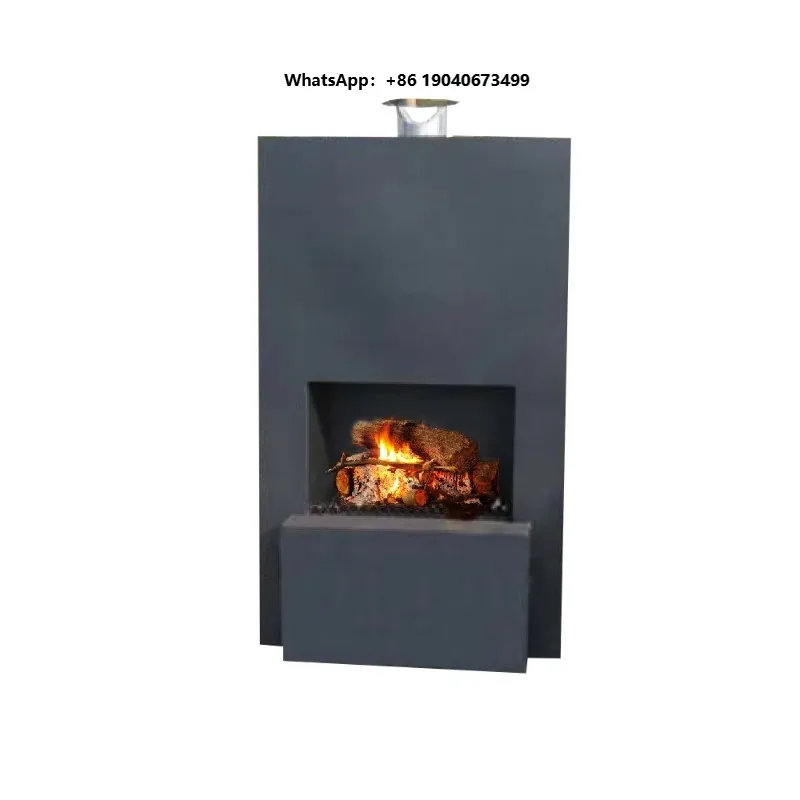 Free Standing Steel Wood Burning Stoves Outdoor Fireplace Kamin xyl